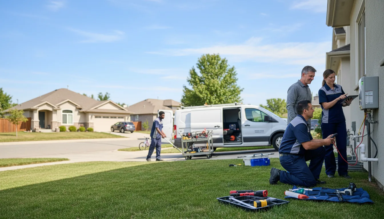 Tankless water heater service in Wauneta, NE